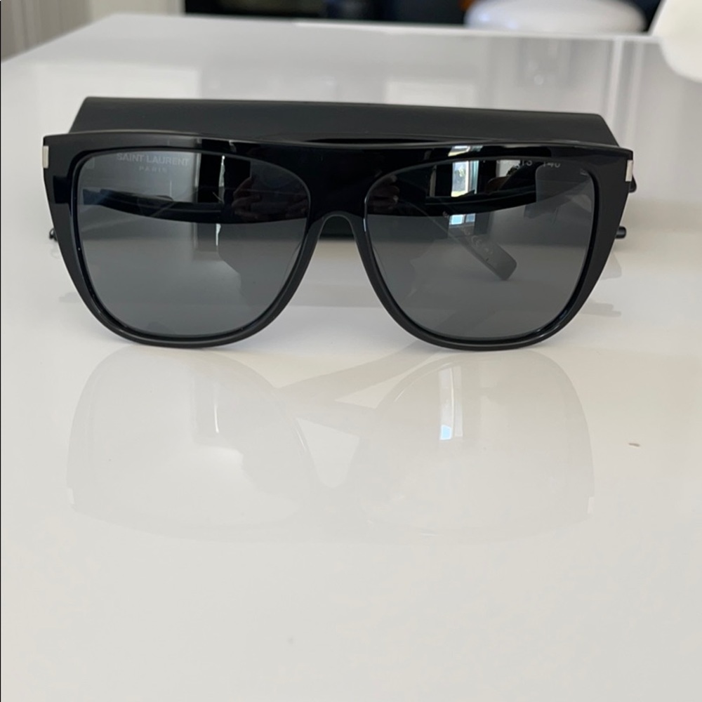 Saint Laurent Flat Top Sunglasses - Picture 4 of 4